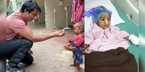 4 கைகள் மற்றும் 4 கால்களுடன் பிறந்த சிறுமியின் அறுவைச் சிகிச்சைக்கு உதவிய சோனு சூட்!