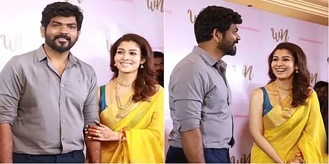 ‘இங்குதான் அவரை முதலில் சந்தித்தேன்’ - தம்பதியாக பேட்டியளித்த நயன்தாரா, விக்னேஷ் சிவன்