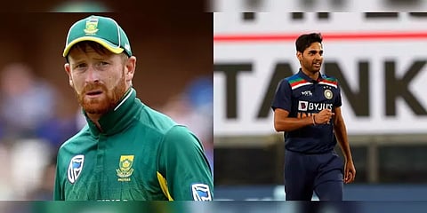 புவனேஷ்வர் 4 விக்கெட்டுகள்! ஆனால் கிளாசென் அதிரடியால் தென் ஆப்பிரிக்காவுக்கு 2-வது வெற்றி