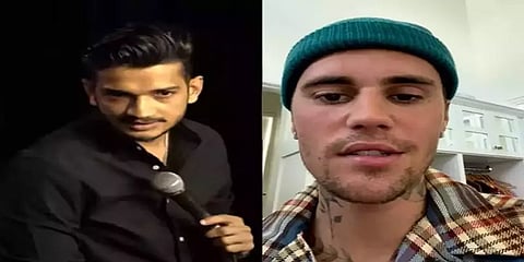 ஜஸ்டின் பீபர் உடல்நலத்துடன் இந்திய அரசியலை கிண்டல் செய்த காமெடியன் - நெட்டிசன்கள் காட்டம்