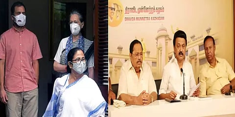 மம்தா பானர்ஜி தலைமையில் நாளை ஆலோசனை கூட்டம் - திமுக, காங்கிரஸ் கட்சிகள் பங்கேற்பு