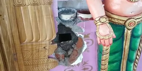 குமரி: கோவில் உண்டியலை உடைத்து பணம் கொள்ளை - சிசிடிவியில் சிக்கிய ஆசாமி