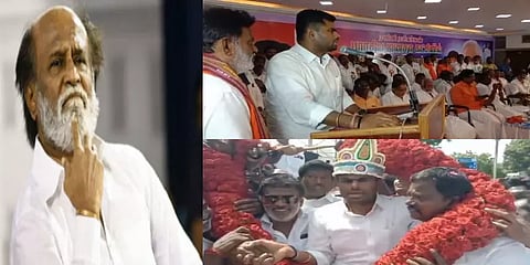 பாஜகவில் இணைந்த ரஜினி ரசிகர்கள் - யார் வேண்டுமானாலும் தலைவராக வரலாம் என அண்ணாமலை பேச்சு