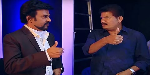 “நமது சிவாஜி தி பாஸை சந்தித்ததில் மகிழ்ச்சி” - இயக்குநர் ஷங்கர் எனர்ஜி ட்வீட்