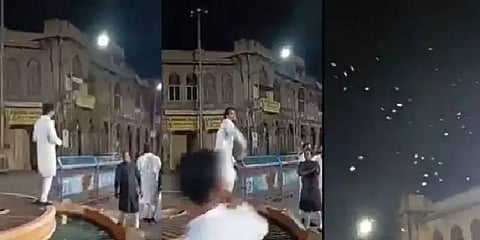 கணக்குப்போட தெரியாதவன் காசை.. : ரூபாய் நோட்டை வீசிய இளைஞர்களின் முகம் சுழிக்க வைத்த செயல்