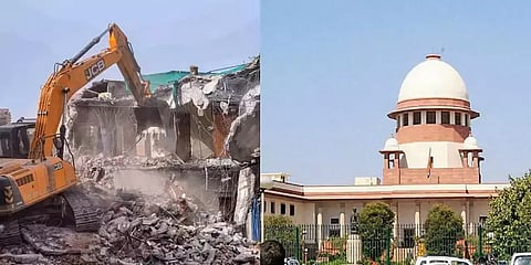 புல்டோசர்களால் வீடுகளை இடிக்க தடை கோரிய மனு... உ.பி. அரசு பதிலளிக்க உச்சநீதிமன்றம் உத்தரவு