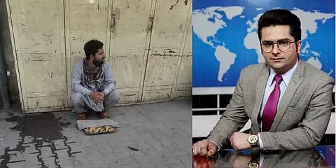 அப்போது செய்தி வாசிப்பாளர், இப்போது சாலையில் உணவு விற்பவர் - தலிபான்களால் நேர்ந்த கொடுமை