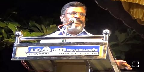 சனாதனம் குறித்து ஆளுநர் ரவியோடு விவாதிக்க தயார் - தொல். திருமாவளவன்