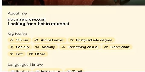 வாடகைக்கு வீடு எடுக்க எந்த எல்லைக்கும் செல்வதா? - வைரலாகும் மும்பைக்காரரின் Dating Bio!