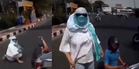 ’இதற்குத்தான் ஆண்களுக்கும் ஆணையம் கேட்கிறோம்’ - கீழே விழுந்த பெண்ணால் கொந்தளித்த Netizens!