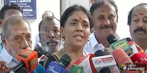 "அண்ணன் இபிஎஸ்க்கு உறுதுணையாக இருப்பேன்; மக்கள் ஆதரவு அவருக்கே" - கோகுல இந்திரா