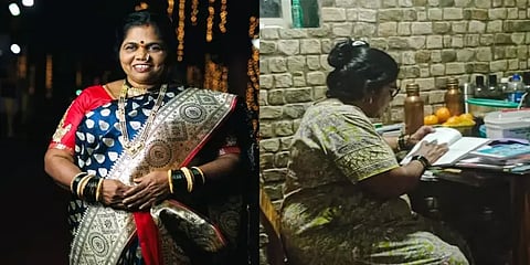 கணவர், மகன்களுக்கு தெரியாமல் இரவில் படிப்பு.. 10ம் வகுப்பில் 53 வயது பெண் அசத்தல்!