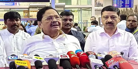 மேகதாது விவகாரத்தில் அற்புதமான வாக்குறுதி கொடுத்தார் மத்திய அமைச்சர் - துரைமுருகன்