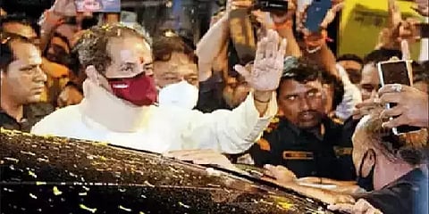 அரசு இல்லத்தை காலி செய்தார் உத்தவ் தாக்கரே... உணர்ச்சிகரமாக பேசி வீடியோ வெளியீடு