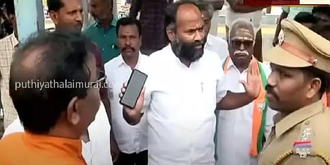 திருச்சியில் அன்பில் மகேஷ் அலுவலகத்தை முற்றுகையிட்ட பாஜகவினர் - காரணம் இதுதான்!