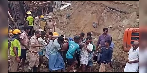 மதுரை: கட்டிடப் பணியின்போது சுவர் இடிந்து விழுந்து தொழிலாளி பரிதாப பலி!