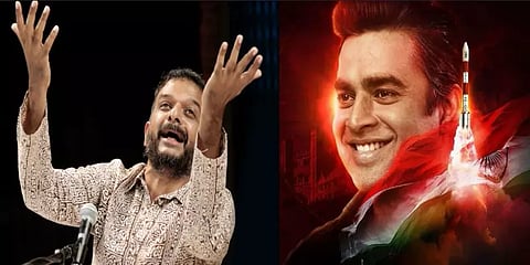 ‘பஞ்சாங்கம் மூலம் துல்லியமா சேட்லைட் விட்டாங்க’ - சோஷியல் மீடியாவை அலறவிட்ட மாதவன்!