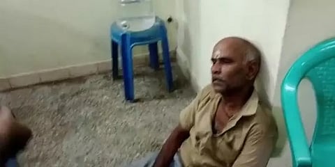 வழியில் ஏற்பட்ட நெஞ்சுவலி - காவல்நிலையத்தில் தஞ்சமடைந்த ஓட்டுநரை காப்பாற்றிய போலீசார்