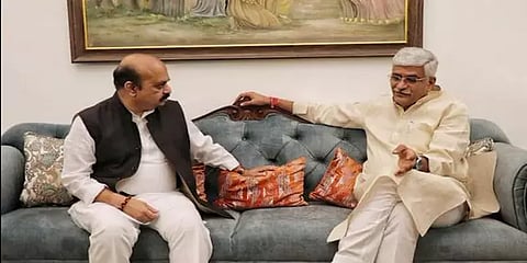 காவிரி விவகாரம்: மத்திய நீர்வளத்துறை அமைச்சரை சந்தித்த கர்நாடக முதல்வர்!