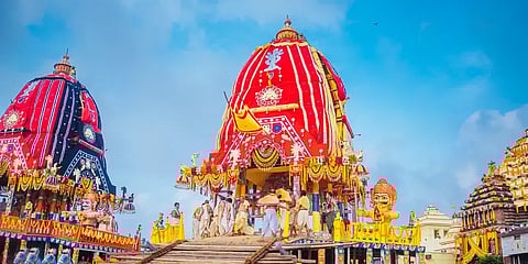 2 ஆண்டுகள் இடைவெளி - கோலாகலமாக தொடங்கிய பூரி ஜெகந்நாதர் கோயில் தேரோட்டம்