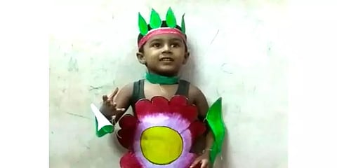 கை அசைவில் தமிழ் இலக்கியமா? மாணவர்களின் கவனத்தை ஈர்த்துள்ள 4 வயது சிறுவனின் முயற்சி