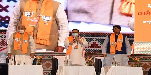 பாஜக தேசிய செயற்குழு கூட்டம்: பிரதமர் மோடி இன்று உரை