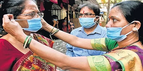 ’’முகக்கவசம் கட்டாயம்’’ - சென்னை மாநகராட்சி எச்சரிக்கை