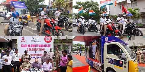 விழிப்புணர்வு பேரணியில் இந்தியில் பேனர்கள்! வருத்தம் தெரிவித்த ரயில்வே மேலாளர்!