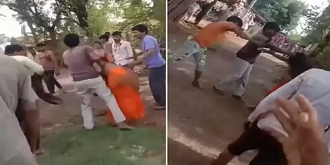 திருமணத்தை மீறிய உறவு - மனைவியை சாட்டையால் அடித்து தெருத்தெருவாக இழுத்துச் சென்ற கணவர்!