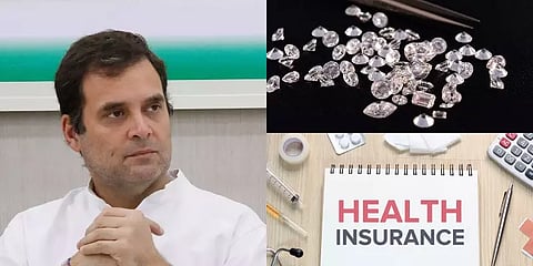 வைரத்திற்கு 1.5% வரி! மருத்துவ காப்பீட்டிற்கு 18% வரியா? - ராகுல் காந்தி கேள்வி