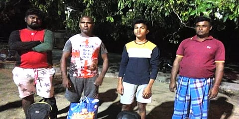 சட்ட விரோதமாக ஆஸ்திரேலியா செல்ல முயன்ற 4 இலங்கை தமிழர்கள் கைது