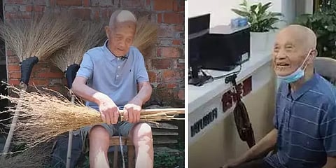 `படிப்புதான் பிள்ளைகளுக்கான சொத்து...’- 100 வயதில் துடைப்பம் விற்று டொனேஷன் வழங்கிய சீனர்!