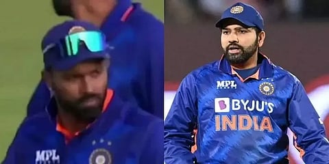 ரோகித் சர்மாவை தகாத வார்த்தையில் திட்டிய ஹர்திக் பாண்டியா? - டிரெண்ட் செய்யும் ரசிகர்கள்