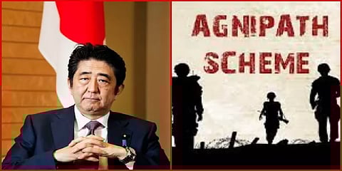 ஷின்சோ அபே கொலையும், அக்னிபாத் திட்டமும் - எச்சரிக்கை விடுக்கும் திரிணமூல் காங்கிரஸ்