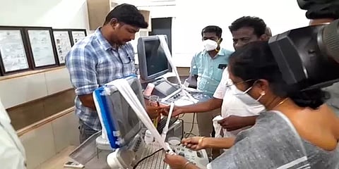 சட்டவிரோதமாக சிறுமியிடம் கருமுட்டை எடுத்த விவகாரம் - ஸ்கேன் சென்டருக்கு சீல்