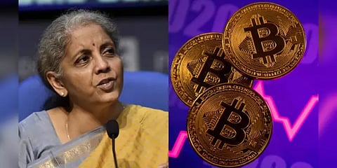 "கிரிப்டோகரன்சிகளுக்கு தடை விதிக்க ரிசர்வ் வங்கி பரிந்துரை!ஆனால்.." - நிர்மலா சீதாராமன்