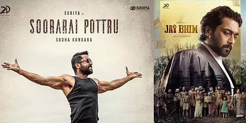 சூர்யாவின் பிறந்தநாள் ட்ரீட்டாக திரையரங்குகளில் வெளியாகும் ‘சூரரைப் போற்று’, ‘ஜெய்பீம்’