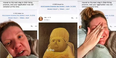 ரிஜெக்ட் ஆன நேர்காணலுக்கு memes மூலம் சென்ற 'டிக்டாக்' பெண்.. அது எப்படி சாத்தியமாச்சு?