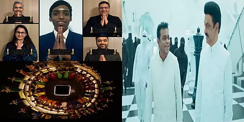 ’வணக்கம் செஸ் சென்னை’.. 44-வது செஸ் ஒலிம்பியாட் 'வரவேற்பு கீதம்' வெளியீடு