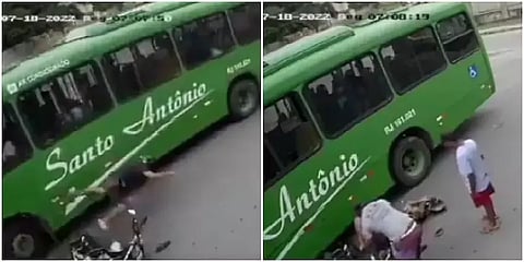 ஒரு தரமான ஹெல்மெட் என்ன செய்துவிடும்? -பயங்கரமான வீடியோவும்.. கற்பிக்கும் விழிப்புணர்வும்!