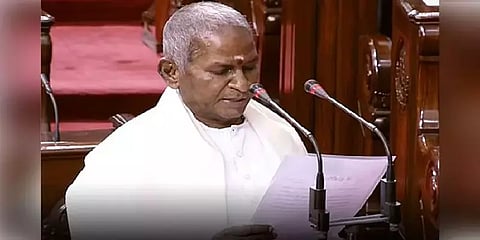 ’இளையராஜா எனும் நான்... கடவுளின் பெயரால்...’ : எம்.பியாக பதவியேற்றார் இசைஞானி இளையராஜா!