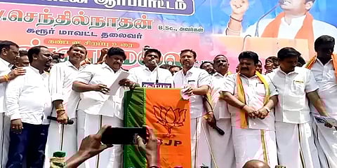 “கருணாநிதியை தூக்கி சாப்பிடும் அளவுக்கு செந்தில்பாலாஜி ஊழல் செய்கிறார்” - அண்ணாமலை