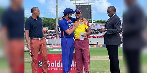 டி20 தொடர்: அசத்துமா இந்திய அணி? டாஸ் வென்ற வெஸ்ட் இண்டீஸ் பவுலிங் தேர்வு!