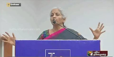 பொருளாதாரத்தில் அதிக வளர்ச்சி அடைந்து வரும் நாடு இந்தியா - நிதியமைச்சர் நிர்மலா பெருமிதம்