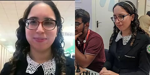 செஸ் ஒலிம்பியாட்: ஆட்டத்தில் கலக்கும் பார்வைச் சவால் கொண்ட வீராங்கனை நடாஷா