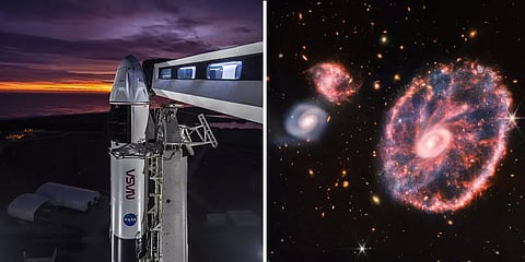 விண்மீன் கூட்டம் உருவான ரகசியம்! 50 கோடி ஒளி ஆண்டுகள் தொலைவிலான கேலக்ஸியை படம்பிடித்த நாசா