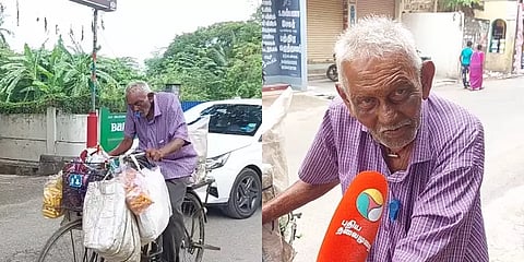 தசைகள் தளர்ந்தாலும் தன்னம்பிக்கை தளராமல் 87 வயதிலும் உழைக்கும் “விசில் தாத்தா!”