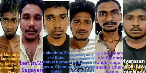 ஆந்திரா டூ சென்னை: கஞ்சா கடத்தி விற்பனை செய்ததாக 9 பேர் கைது