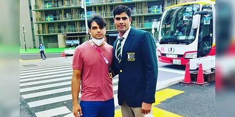 ’எனது சகோதரர் நீரஜ் சோப்ராவை ரொம்பவே மிஸ் செய்கிறேன்’- பாக். வீரர் அர்ஷத் நதீம் உருக்கம்!