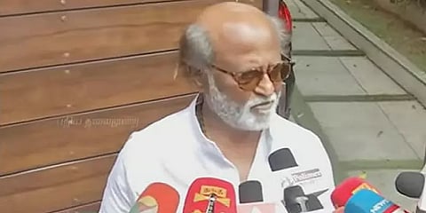 `நோ கமெண்ட்ஸ்’- ஆளுநர் ஆர்.என்.ரவியை நேரில் சந்தித்தப்பின் நடிகர் ரஜினிகாந்த் பேட்டி